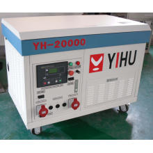 Generador silencioso de la gasolina de 15 kilovatios / generador de la gasolina de 15 kVA (TG18000LDE)